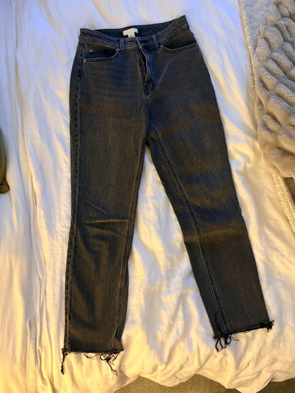 High rise, slim, taper jean